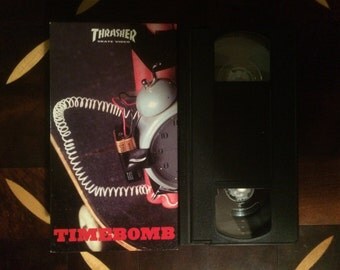 Vintage Skateboard Video THRASHER Magazine TIMEBOMB VHS Old School