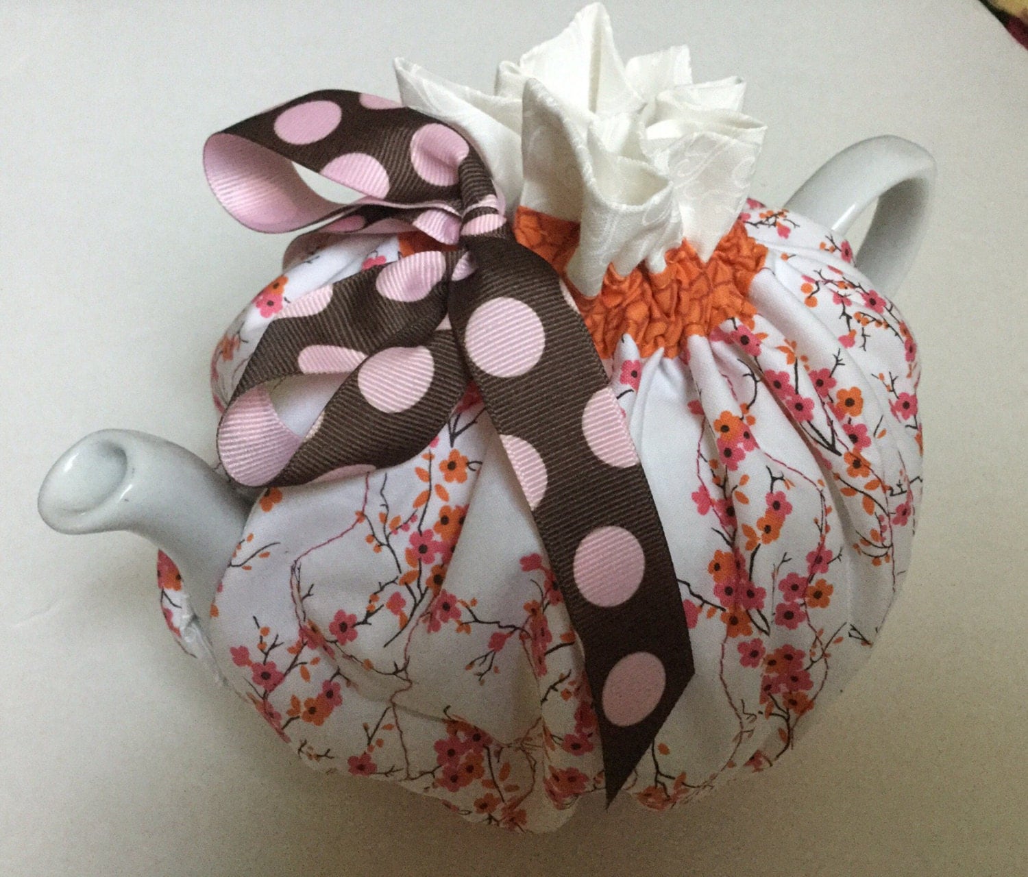 Tea Pot Cover Tea Cozy insulated handmade and by SnowbirdQuilter