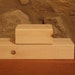 unpainted wooden blocks