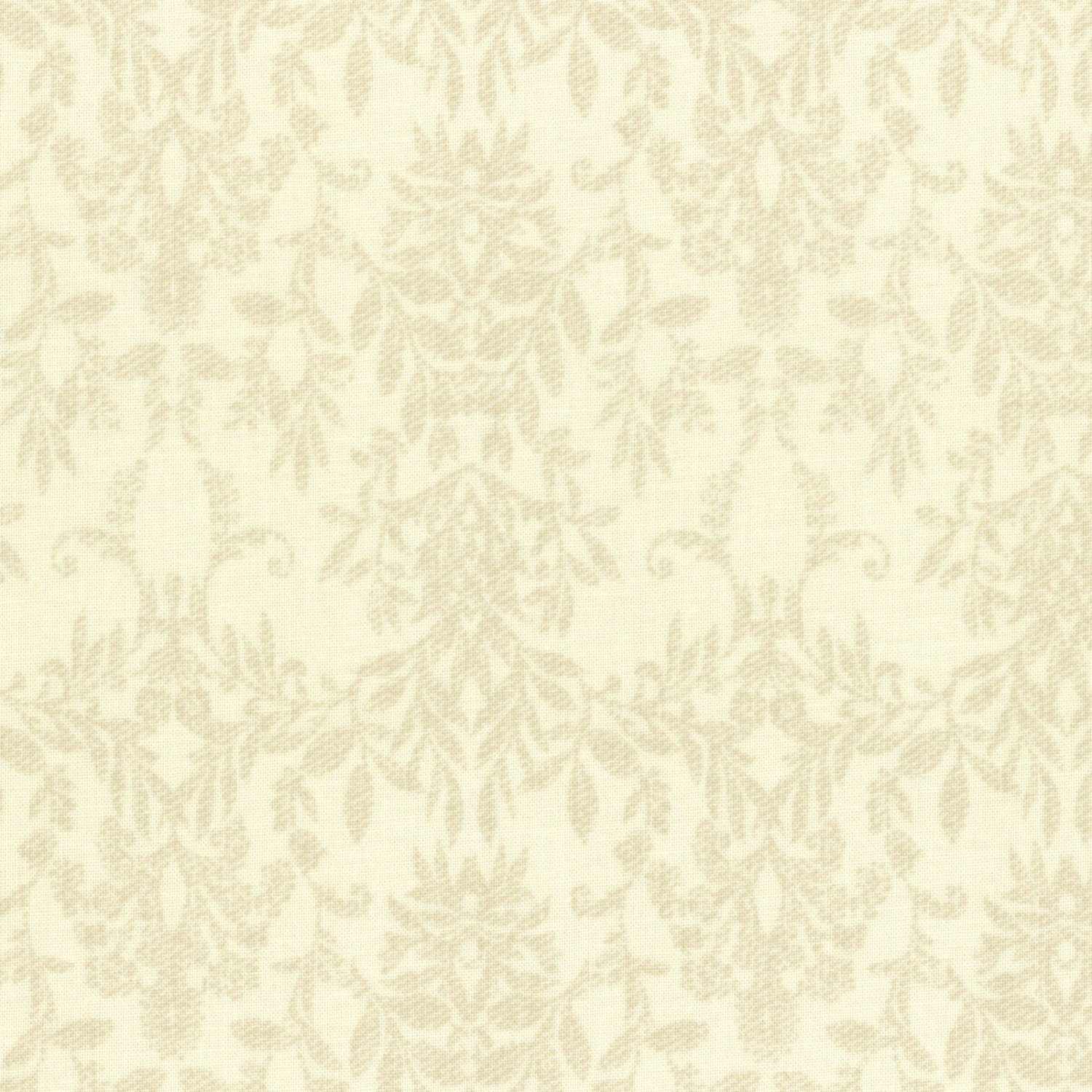 Damask Dark Cream 3136410 by Lecien Cotton Fabric Yardage