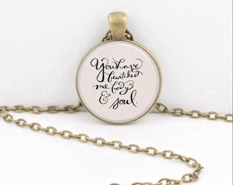Jane Austen Pride and Prejudice Mr Darcy You Have Bewitched Me Inspirational Quote Valentine's Day Gift