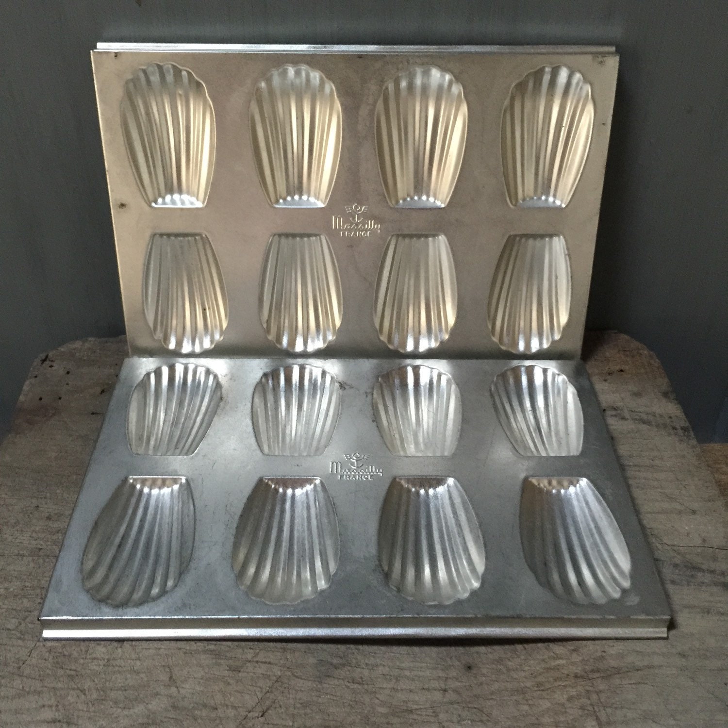 8 Mould French Vintage Madeleine Pan Madeleine Tin Cake Tin