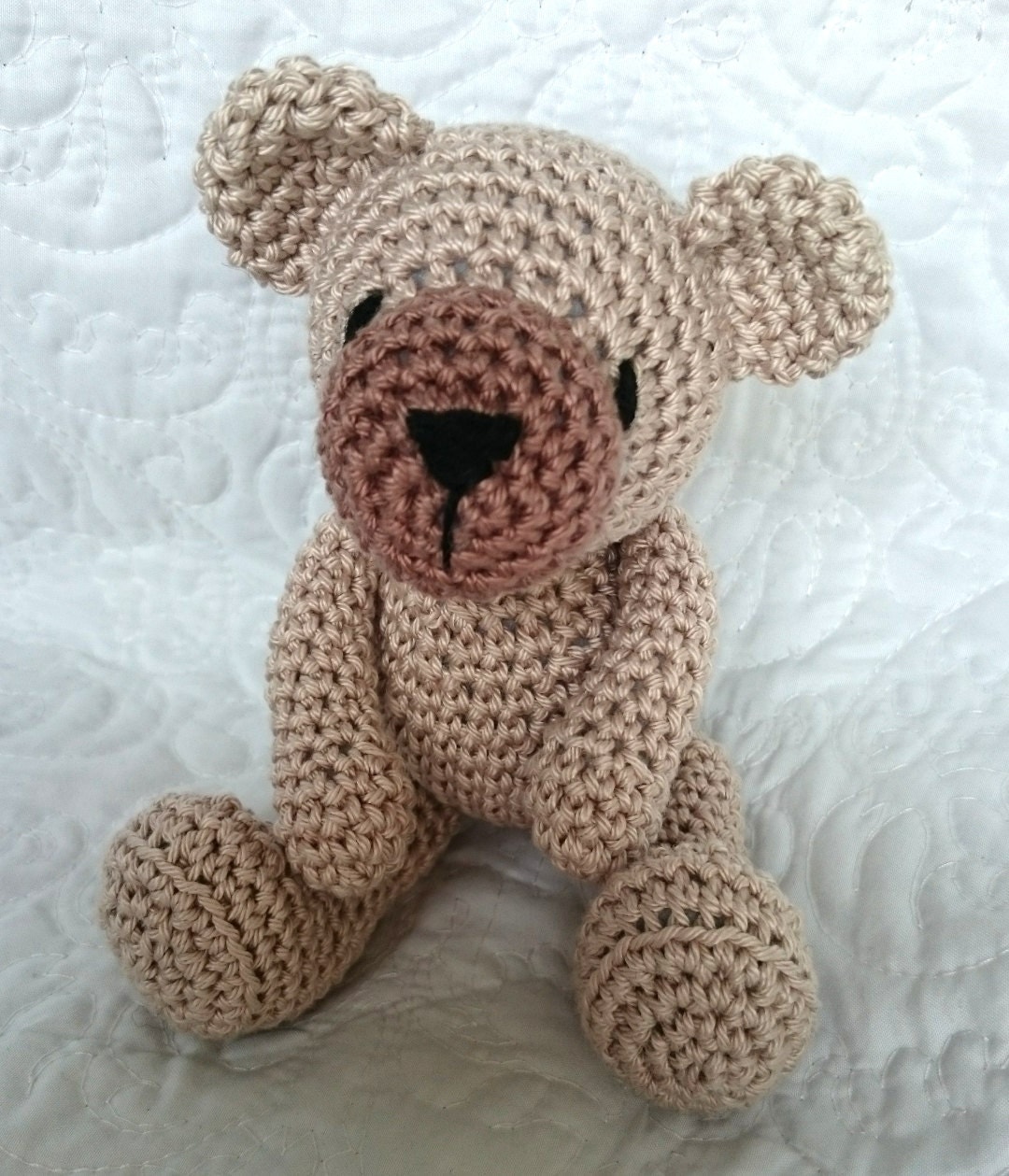 Classic Easy and Simple Crochet Teddy Bear by BluebellCrochet