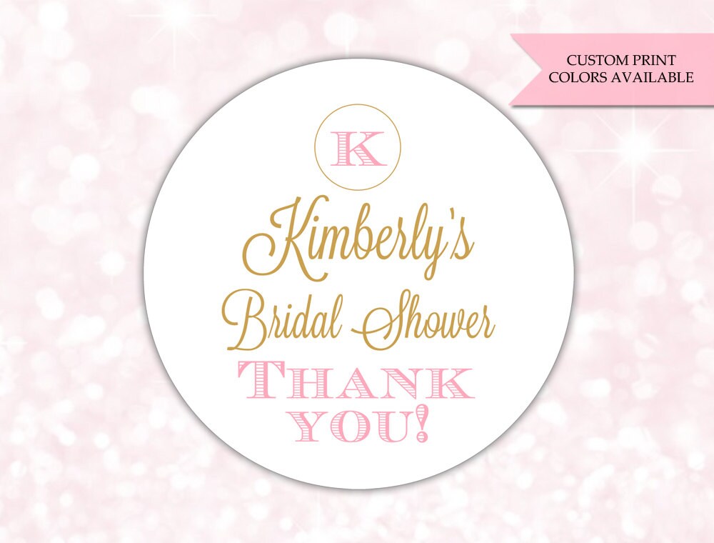 Bridal shower stickers Bridal shower labels Bridal shower