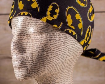 Mens Scrub Cap - Batman