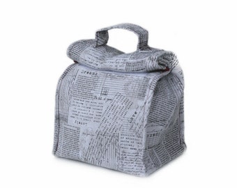 MTO Insulated lunch bag with handle - Letters