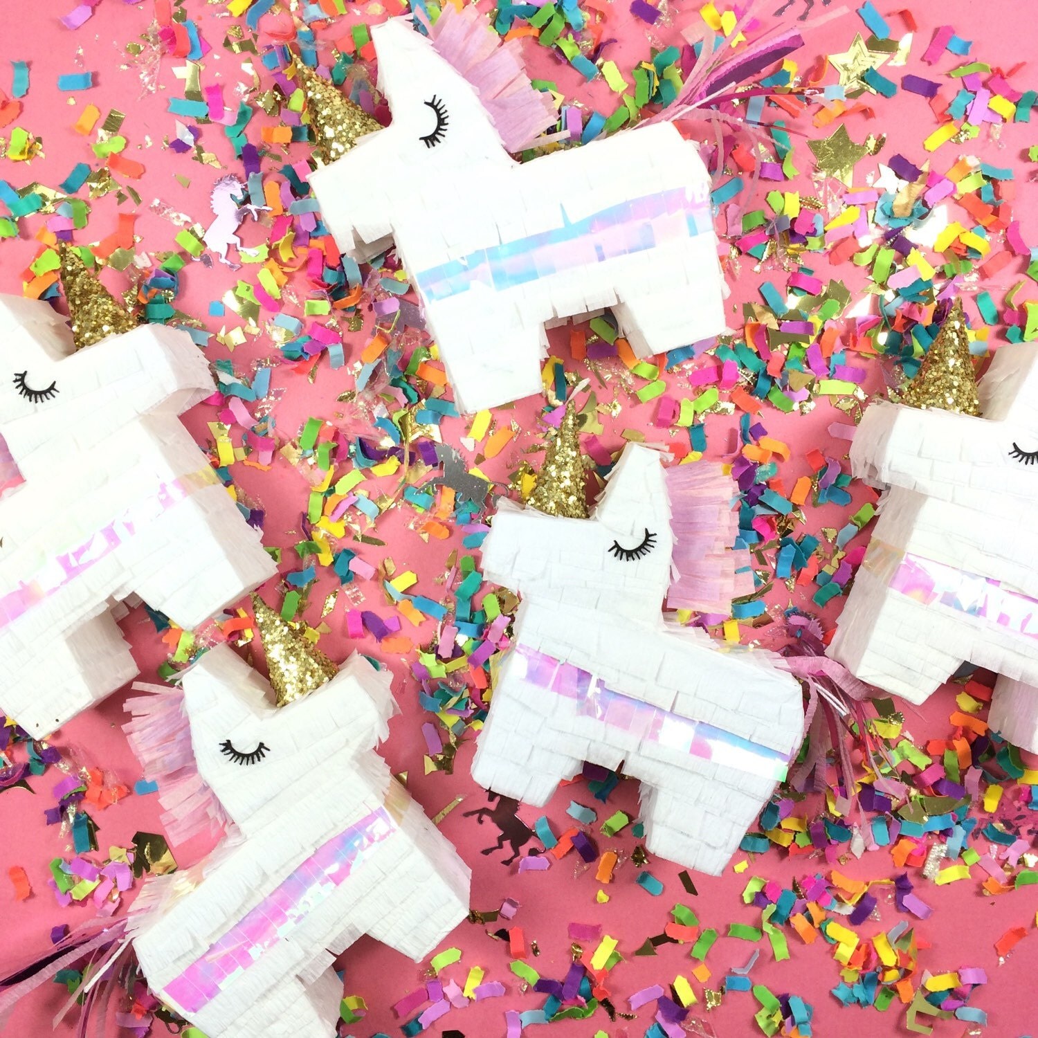 Mini Unicorn Pinata 3 Unicorn Pinata Unicorn Party Favor