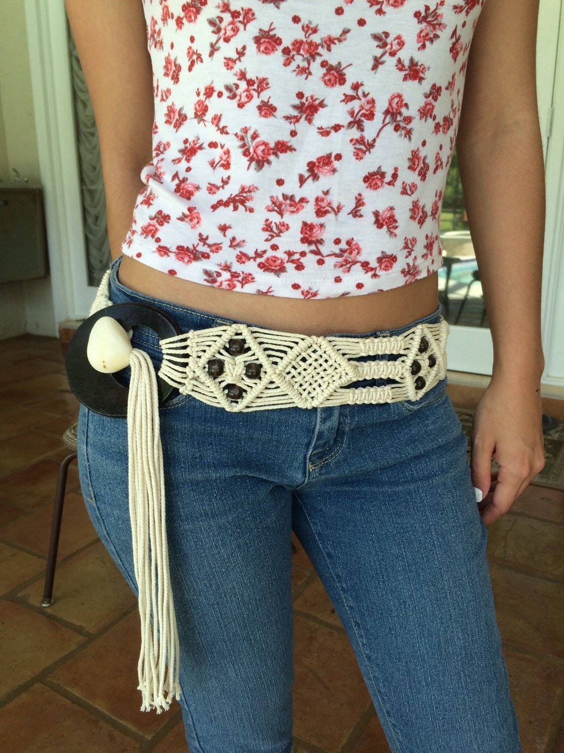 macrame belts for ladies