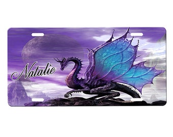 Dragon License Plate