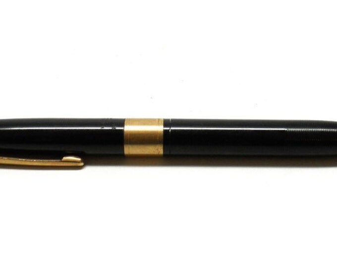 Storewide 25% Off SALE Vintage Sheaffer Pen Co. Fort Madison Red Leaded Mechanical Pencil Featuring Sleek Black Design With Gold Tone Accent