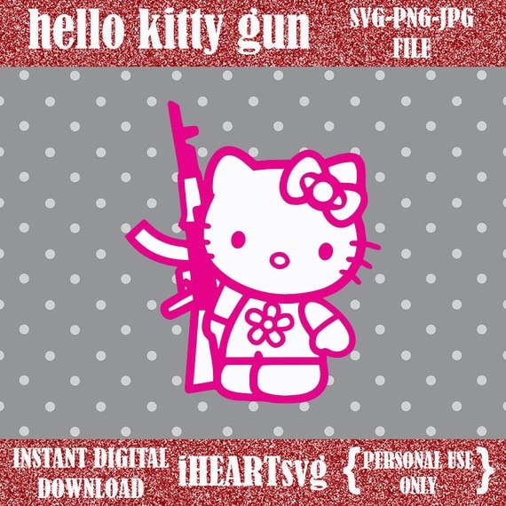 Hello Kitty Png Hello Kitty Svg Jpg Hello Kitty by IHeartSVG
