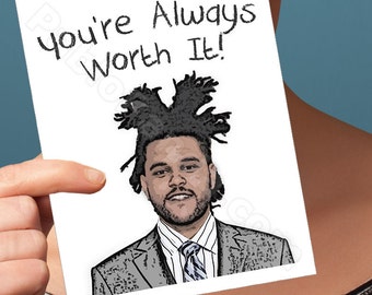 Anniversary Card | The Weeknd Card | I Love You Card Funny Anniversary The Weeknd The Weekend Boyfriend Card Husband Card Girlfriend Card
