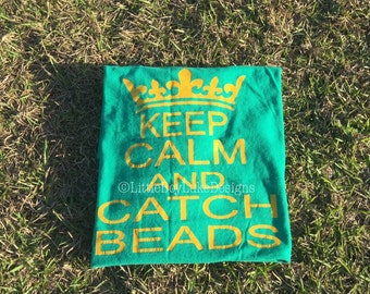 mardi gras beads shirt