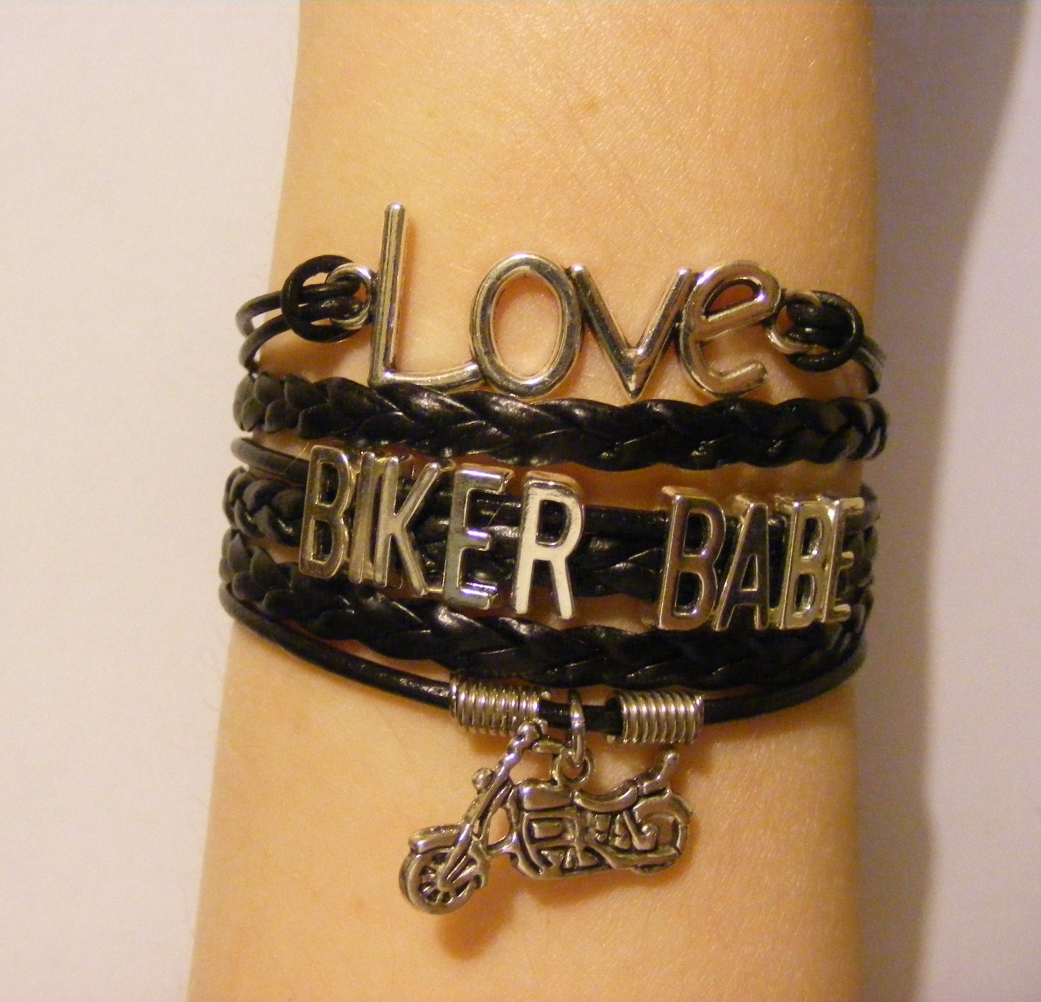 Biker babe bracelet biker babe jewelry biker bracelet biker
