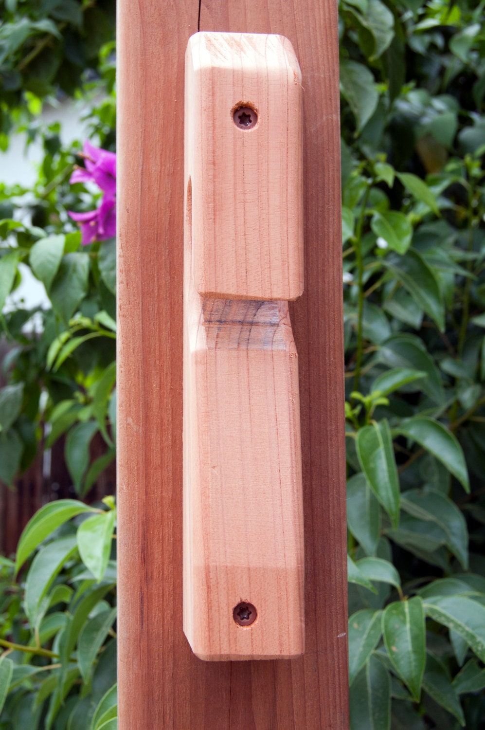 Wooden Fence Or Wall Mount Clay Pot Plant Hanger