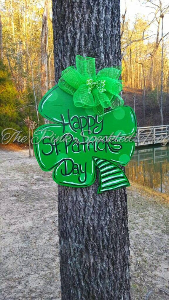 st patricks day door hanger