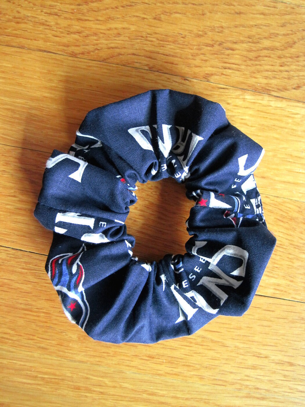 Sports Scrunchies Handmade from Tennessee Titans 100% Cotton