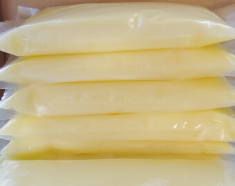Leaf Lard Blend With Organic Clarified Butter in a Convenient 16 ounce (One Pound) Vacuum Sealed Pouch !