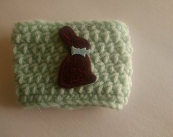 Chocolate Bunny Cup Cozy