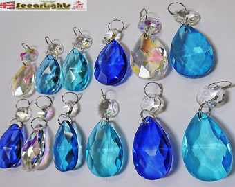 SALE Chrisanne Clover Twisted Glass Bead Dropper - Light Siam main image 1