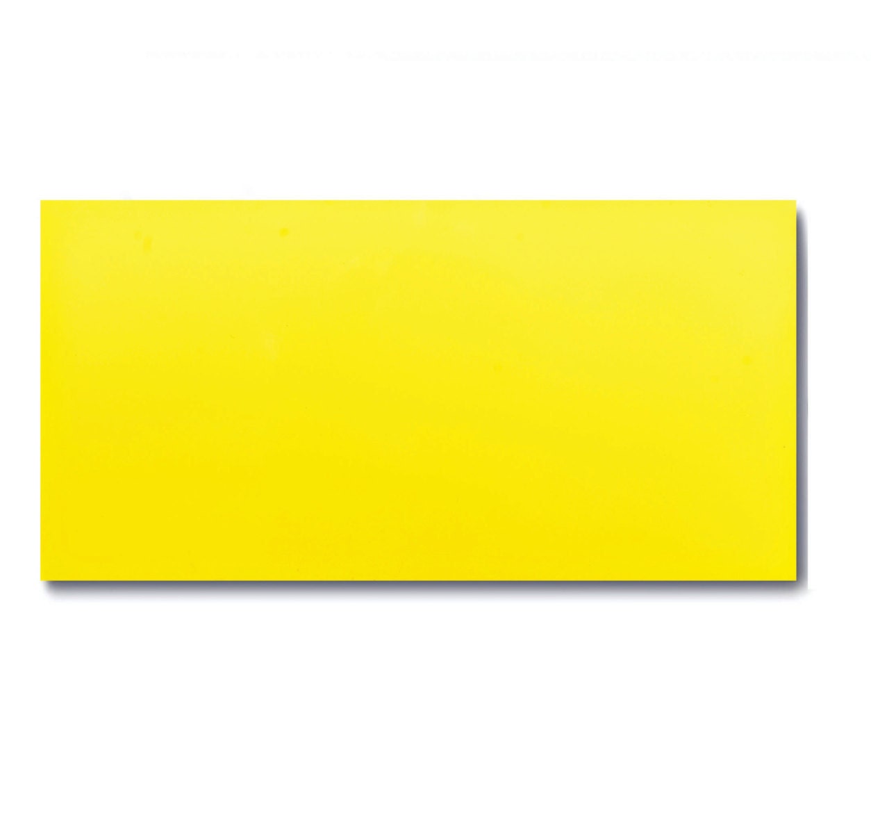 25 Dry Erase Shelf Labels 2 x 4 Yellow