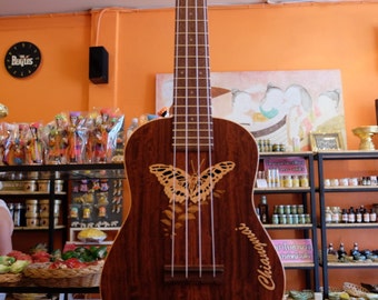 Great sound custom Thai woods handmade ukulele.Concert Size.
