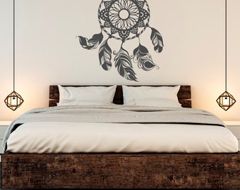 Dreamcatcher Wall Art dreamcatcher decal | etsy Dreamcatcher Wall Art dreamcatcher decal | etsy