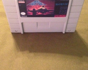 SALE! Aero Fighters Reproduction Super Nintendo Nintendo SNES Game. 16 bit Works on Retron 5!