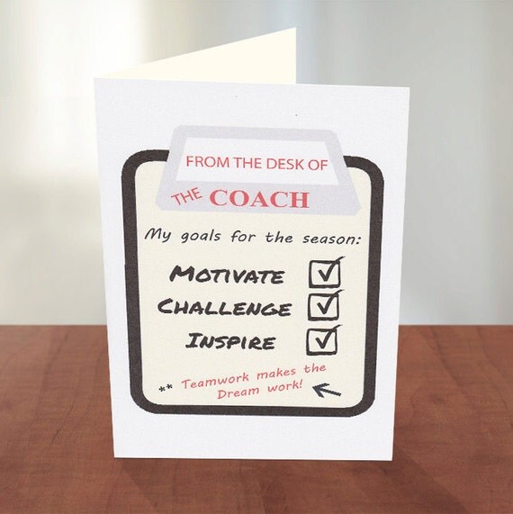 Coach Card Thank You Coach Football Coach Coach Gifts Coach Card Thank You Coach Football Coach Coach Gifts