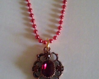 Victorian Crystal Pendant