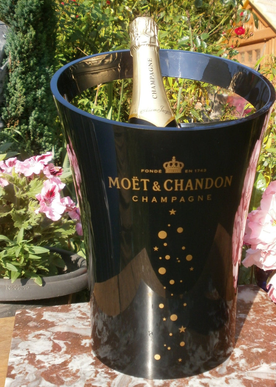 french Champagne Ice Bucket MOET & CHANDON by JeanMarc GADY
