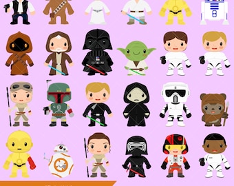 Star Kids Clipart / Star Wars