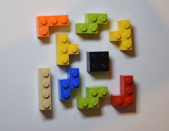 Lego Tetris Fridge Magnet Puzzle 6x6 Square 9 by WhatsThatUK