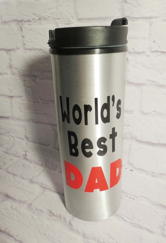 Items similar to Custom Travel Mug Dad's Travel Mug Personalized