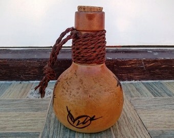 Gourde Séchée Vintage - Manche Long - Prête à Créer