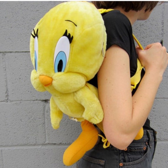 glossy bird backpack