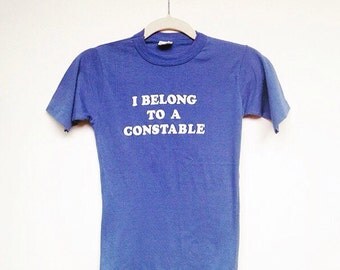 Vintage 1970's Fitted Graphic Tee