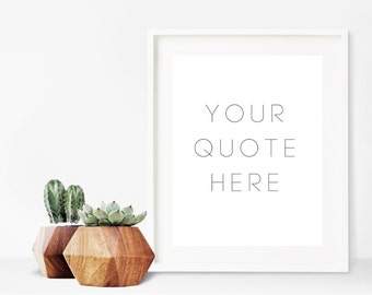 Custom Quote Print, Personalized Printable Art, Custom Inspirational Quote Art, Custom Sign Art Print, Custom Quote Sign, Custom Name