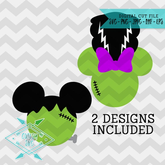 Download Mickey Minnie Frankenstein SVG Disney Digital file