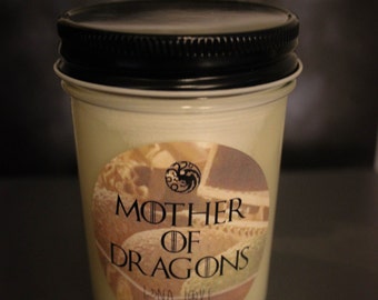 Mother Of Dragons Game Of Thrones Inspired 100% Soy Candle