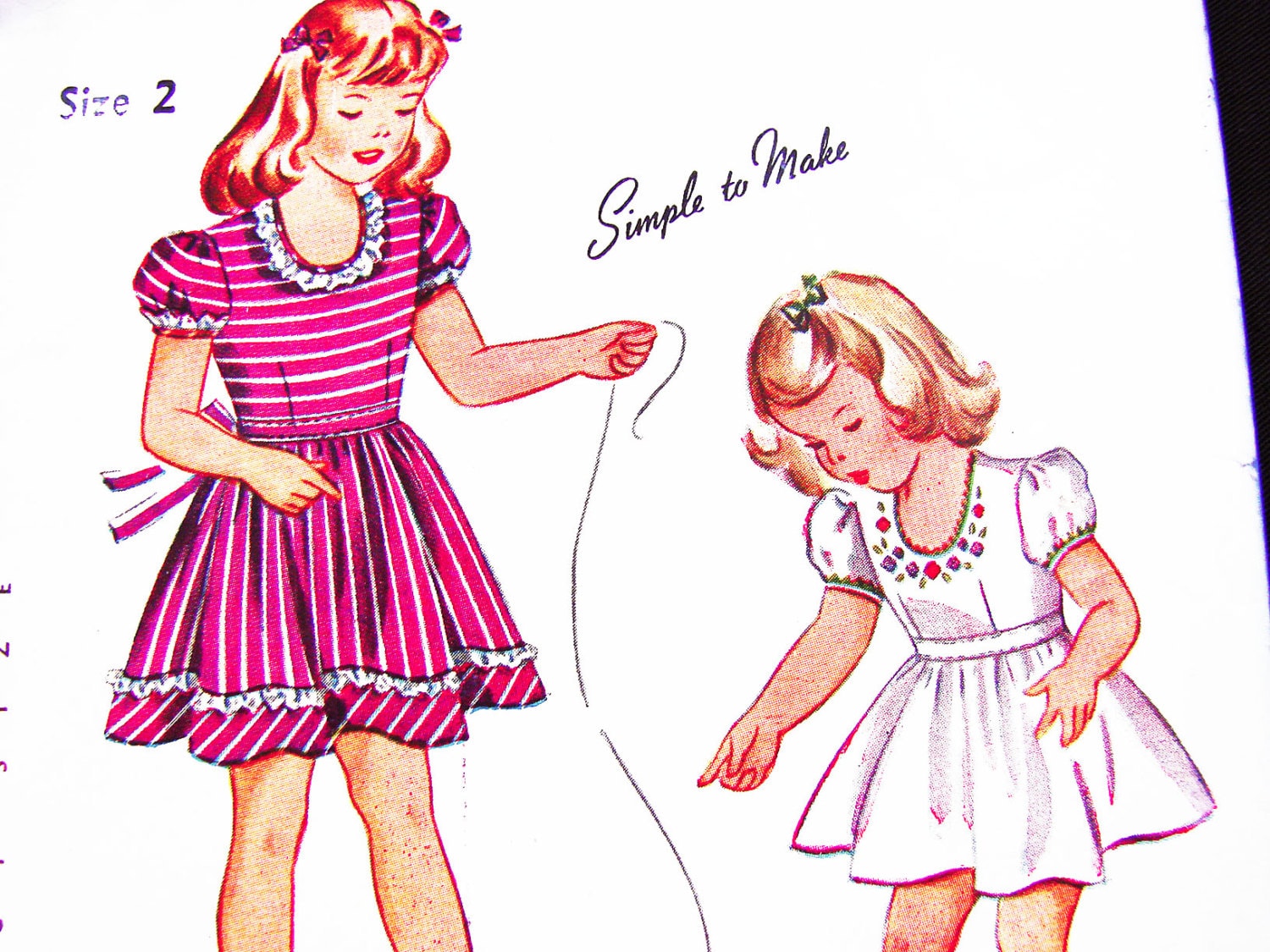 1940s Girls Dress Patterns