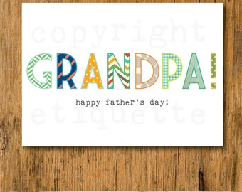 Download Grandpa fathers day | Etsy