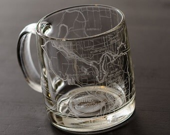 Seattle Map Coffee Mug
