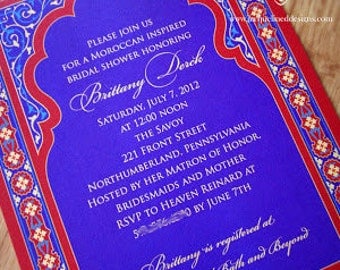 Moroccan Invitation Printable