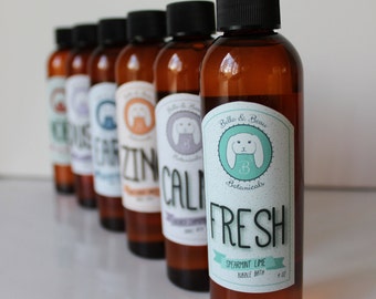 Organic Bubble bath 3 pack- Sulfate Free, Paraben Free, All Natural, made with essential oils - You pick 3
