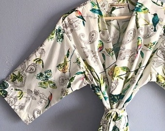 Maternity Robe. Hospital Gown. Hospital Robe. Kimono. Maternity Robe. Dressing Gown. Bathrobe. Knee and Mid Calf Length. Small thru 2XL.