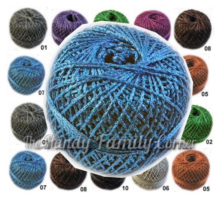 Disco yarn. Glitter Yarn glitzy yarn Shine sparkle by HandyFamily