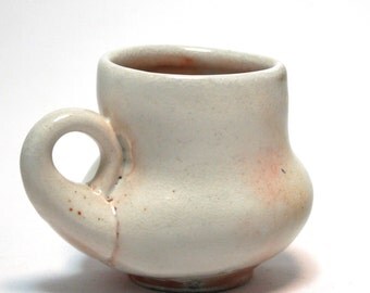 White Shino Mug