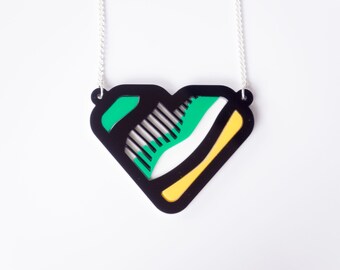 Green Beetle Memphis >> Chameleon Necklace. Hello DODO. George the Chameleon. Lizard Green Beetle Memphis >> Chameleon Necklace. Hello DODO. George the Chameleon. Lizard