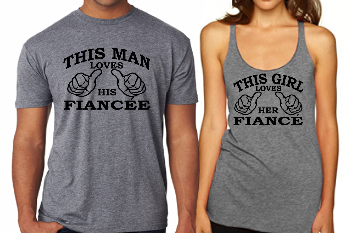 engaged shirts engaged couple shirts engaged couple gift